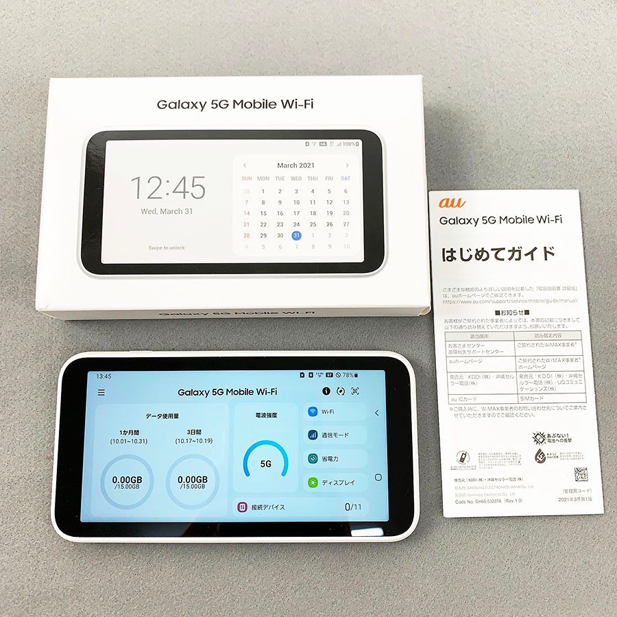 5G Galaxy Mobile SCR01ブランド公式通販 Wi S83163798 良品 SCR01