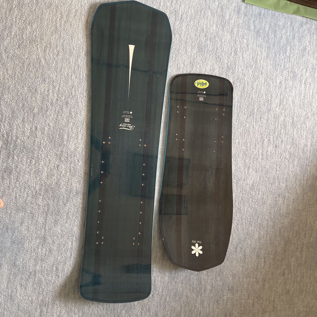 スノースクート、スノーモト　The Day Shark THE | DAY シャーク入荷！ TOOLATE カービング