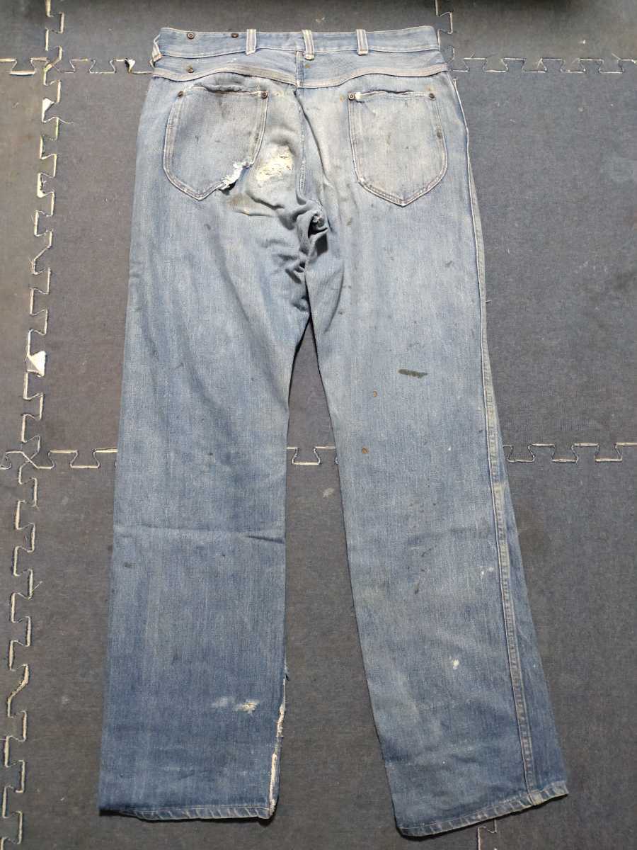 デニムパンツ DENIM フレンチ ヴィンテージ 40s 50s 60s PANTS  