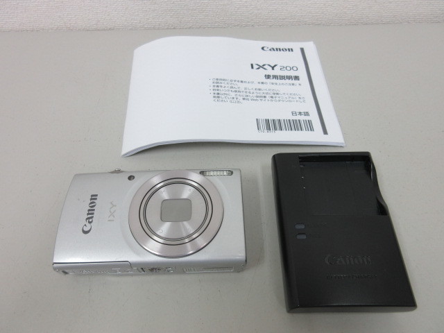Canon IXY 200 シルバー バッテリー付 動作確認済み 難有 Canon IXY
