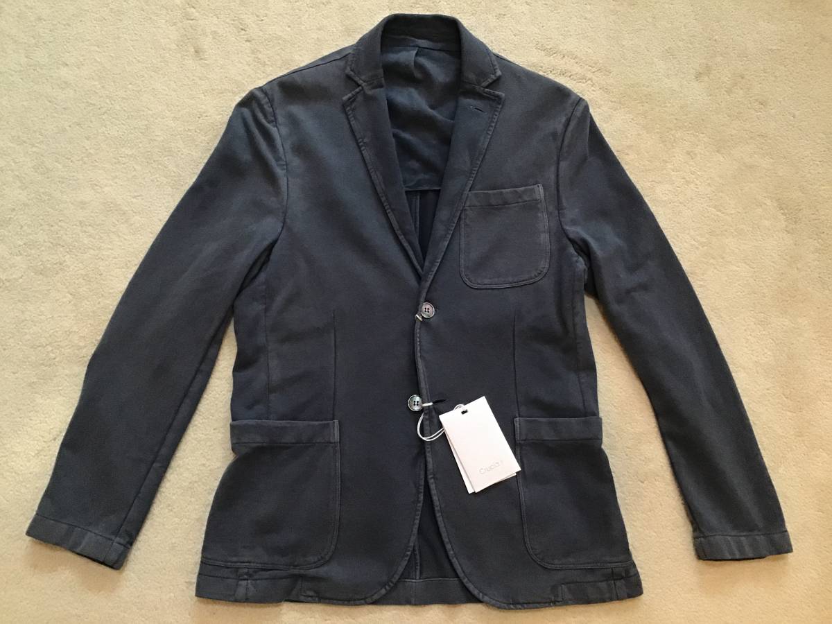 新品未使用タグ付き Cruciani/クルチアーニ コットンジャケット 