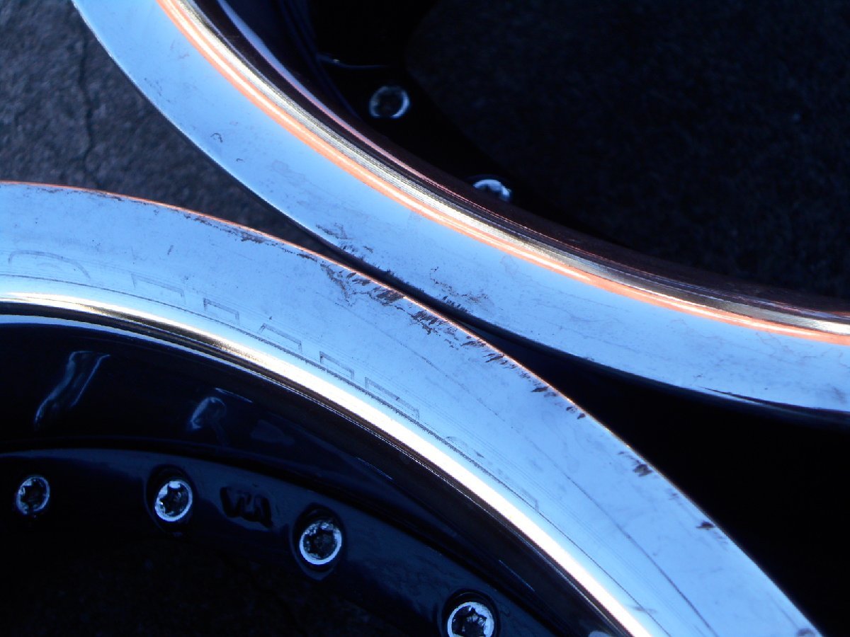 深リム!PCD139.7 FABULOUS MONOBLOCK ファブレス 7.5j/+35 ハブ約107 
