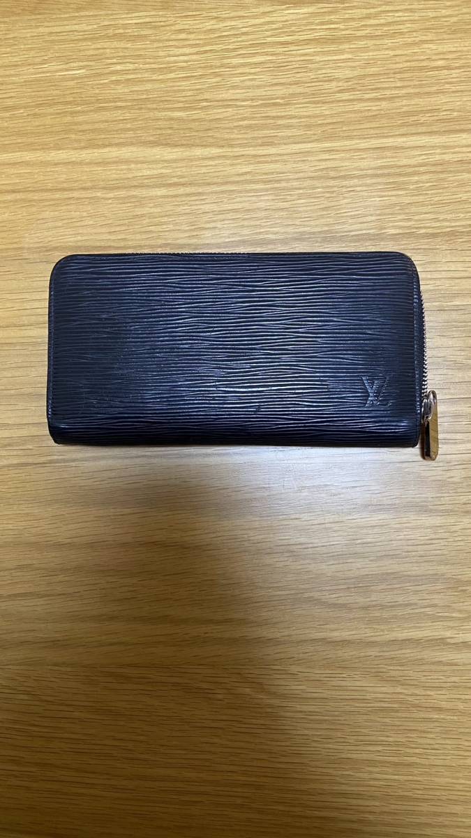 メンズ長財布】LOUIS VUITTON/ルイヴィトン/エピ/エピノワール/黒 