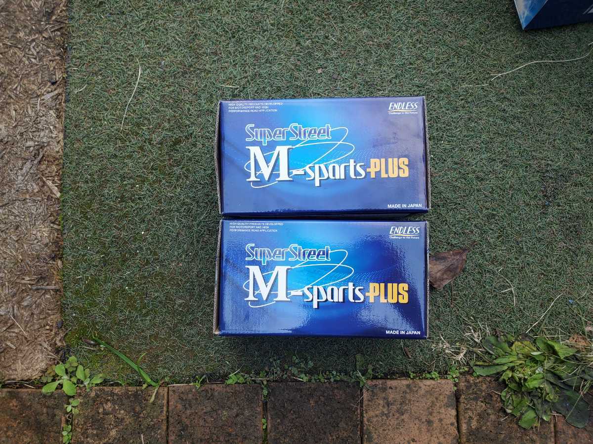 中古品 ブレーキパッド エンドレス SSMプラスEP386MPEP472MP前後 中古品 ブレーキパッド エンドレス SSMプラスEP386MPEP472MP前後