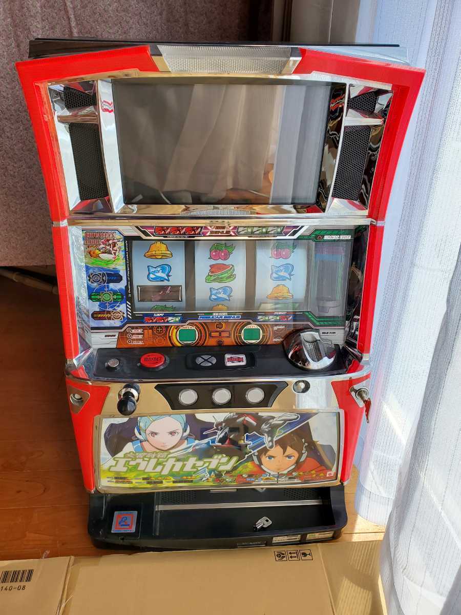 パチスロ　エウレカセブン　初代　不要機付き エウレカセブン初代コイン不要機