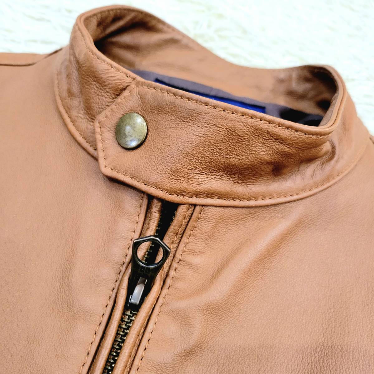 アーバンリサーチ シングルライダースジャケット 豚皮 アーバン