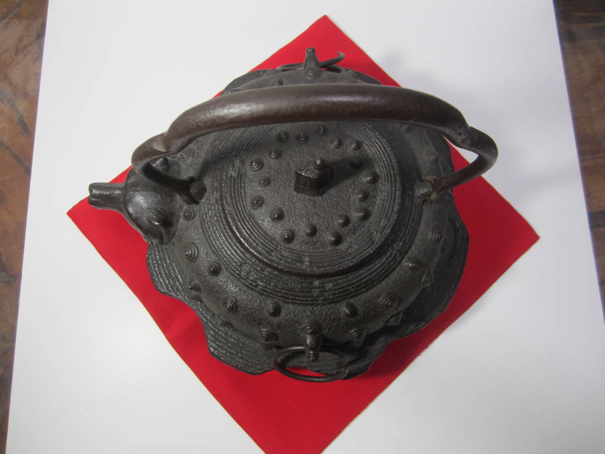 ぶんぶく茶釜(金属工芸)の中古品 - ミニ 古美術 アンティーク ぶんぶく