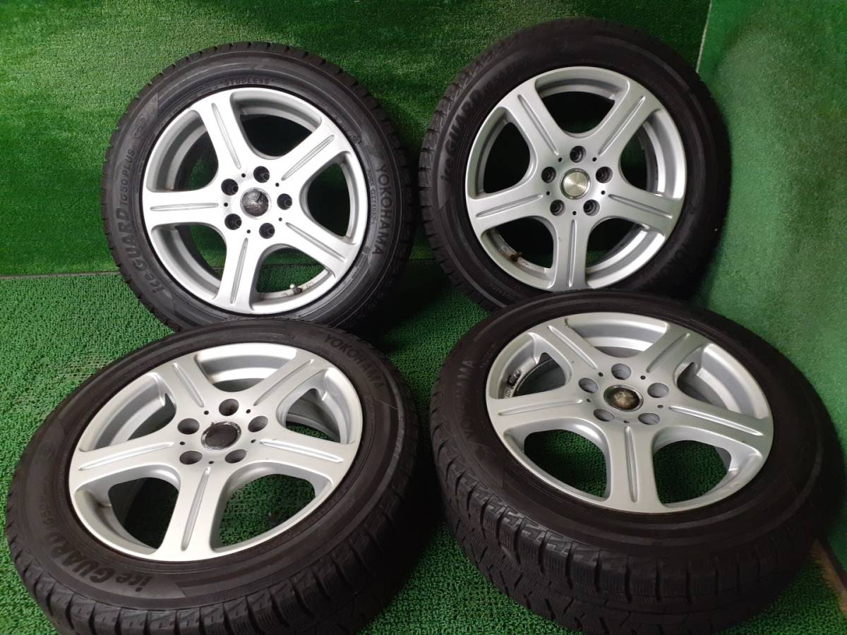 ヨコハマ iG50Plus 205&frasl;55R16 社外 THRASH 16×6.5J 溝有