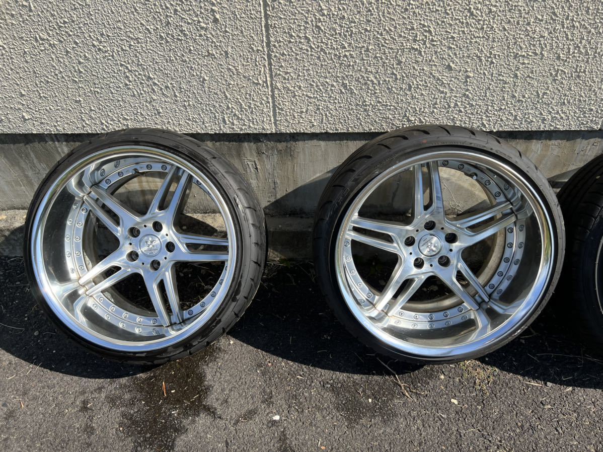 work WORK デュランダル DD5.2 20×9.5j PCD114.3 5穴 インセット40