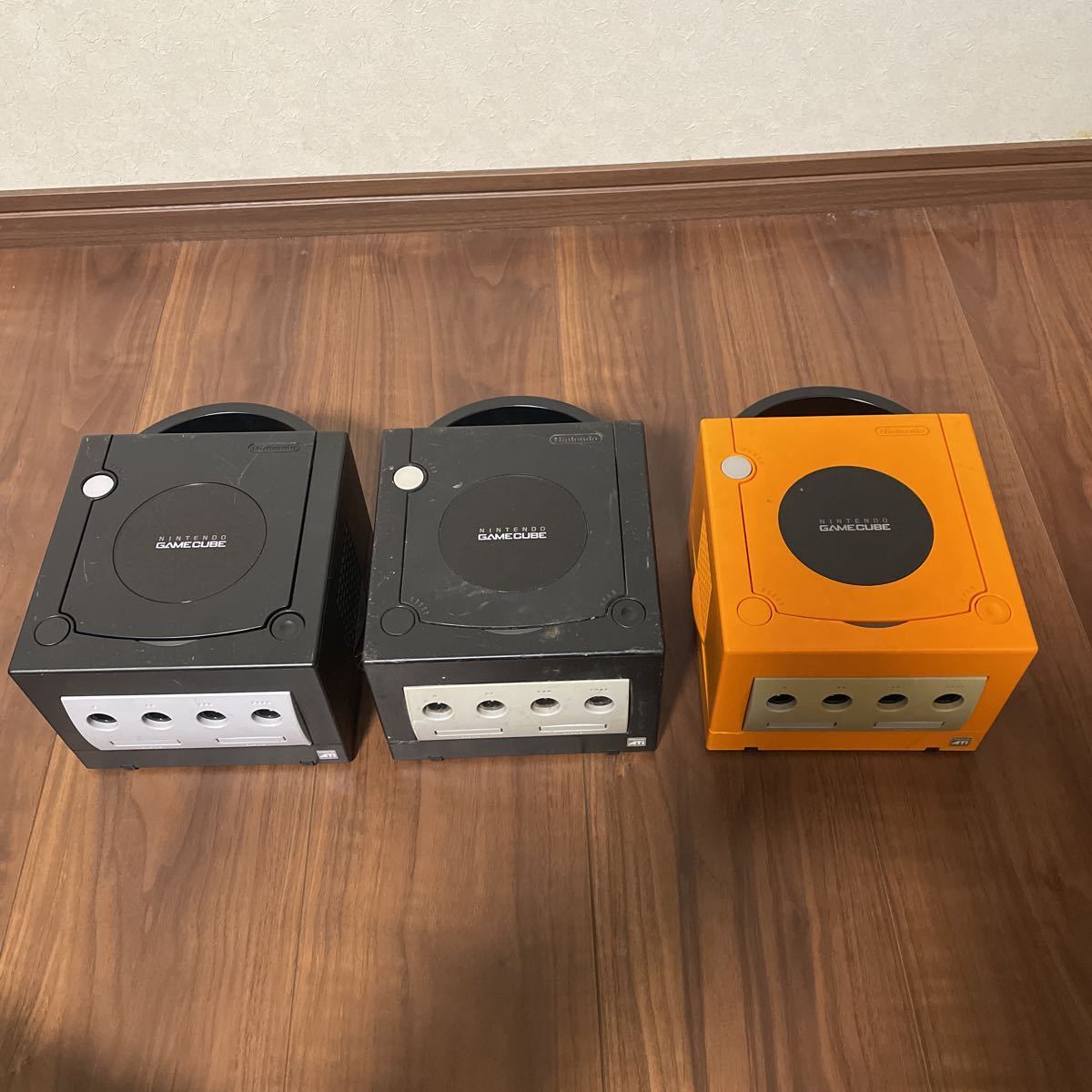 任天堂ゲームキューブ3個セット動作未確認