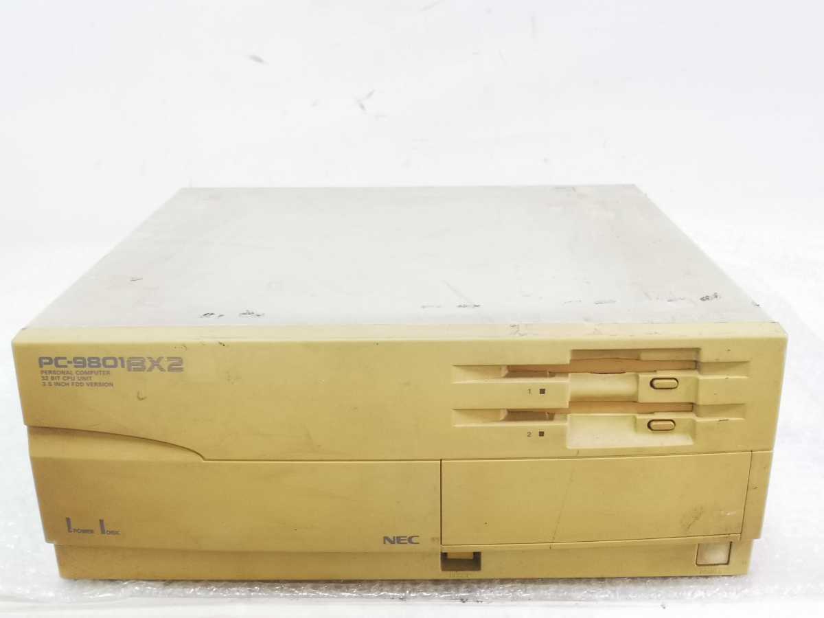 NEC PC-9801BX2/U2 旧型PC ジャンク扱い 【公式通販】