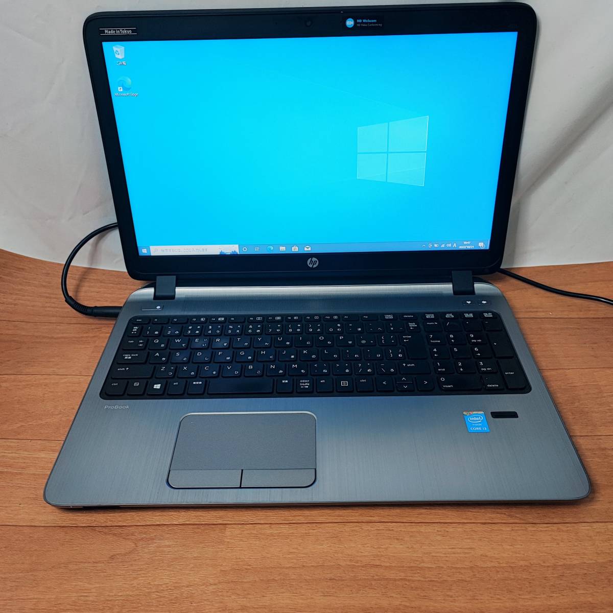 ノートパソコン HP ProBook 450 G2 Core i3-4030U 1.9GHz 起動確認済みジャンク品
