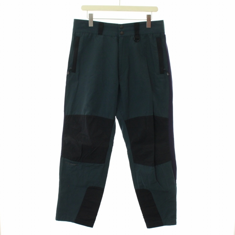 【格安，爆買い】 ディセンダント DESCENDANT ナイロンパンツ トラックパンツ ライン 3 L 緑 グリーン 紫 /ST GY03 メンズ ベクトル 古着(Lサイズ)｜売買されたオークション情報、yahooの商品情報をアーカイブ公開 - Lサイズ
