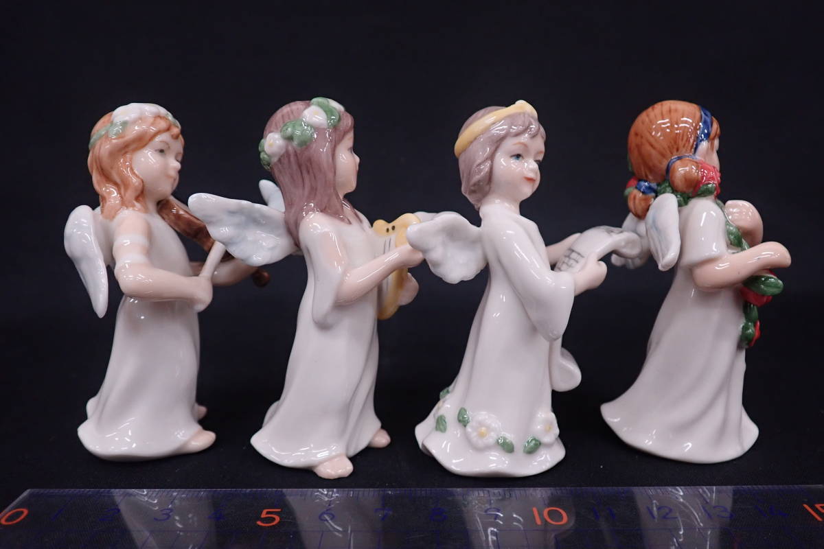 ROYAL COPENHAGEN フィギュリン 天使 4点セット 412 413 414 415 箱 