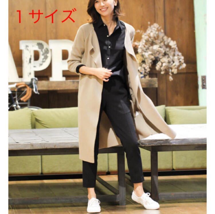 2、3回着用★ BARNYARDSTORM ミラノリブロングガウンコート