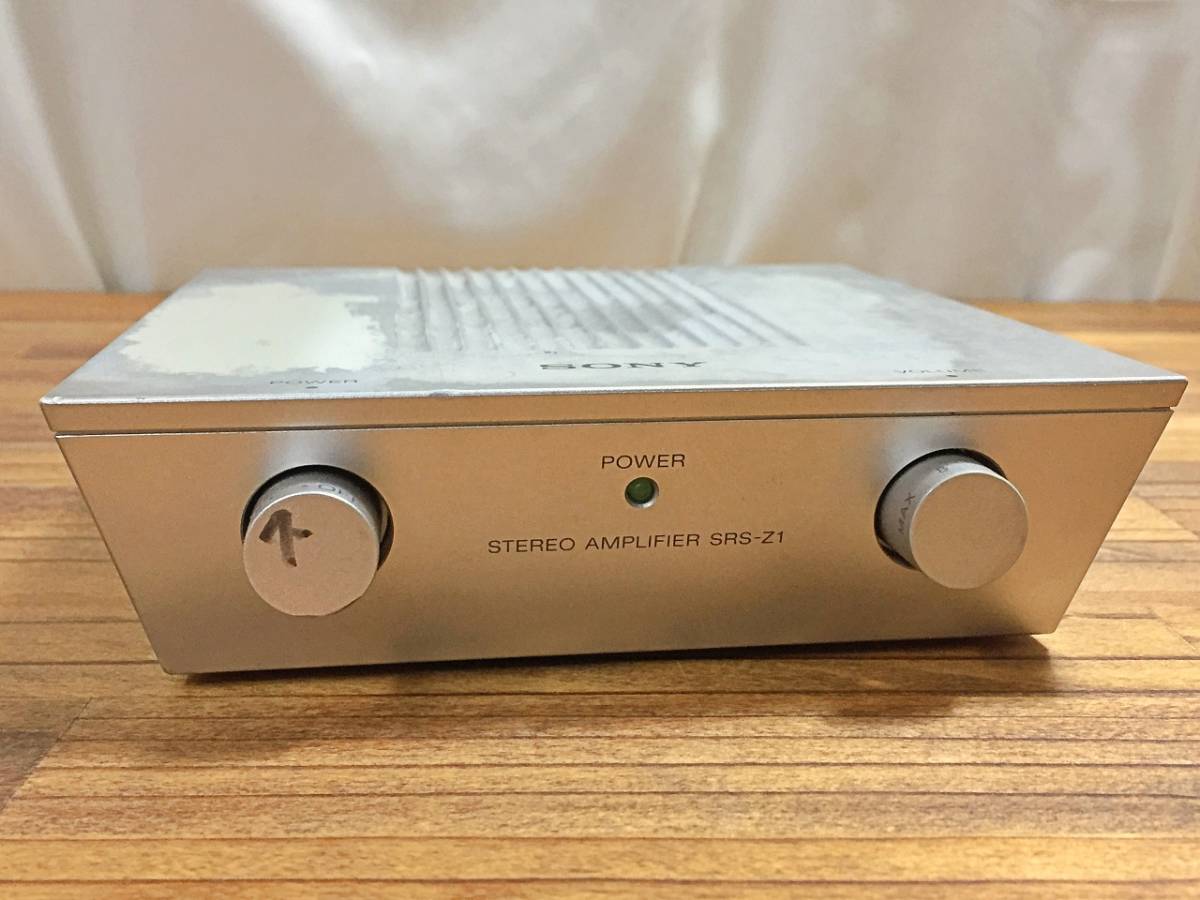 SRS-Z1 SONY アクティブスピーカーシステム - スピーカー 箱付 付属品