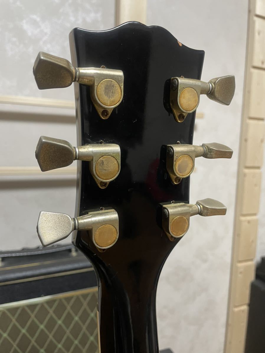 ☆中古☆Burny RLC-70 レスポールカスタムタイプ☆ブラック☆イナズマ