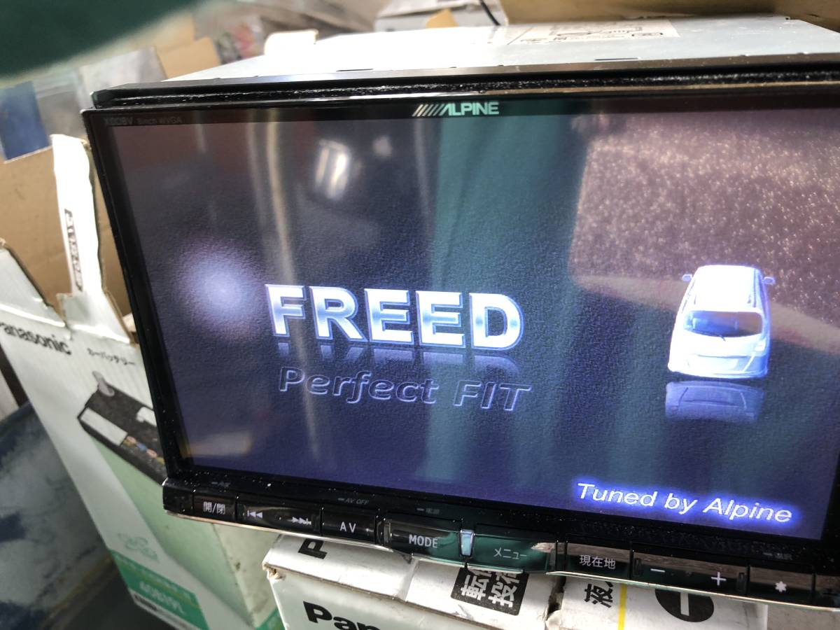 アルパイン ナビ 8インチX008V フリード 美観 HDDナビ 自動車