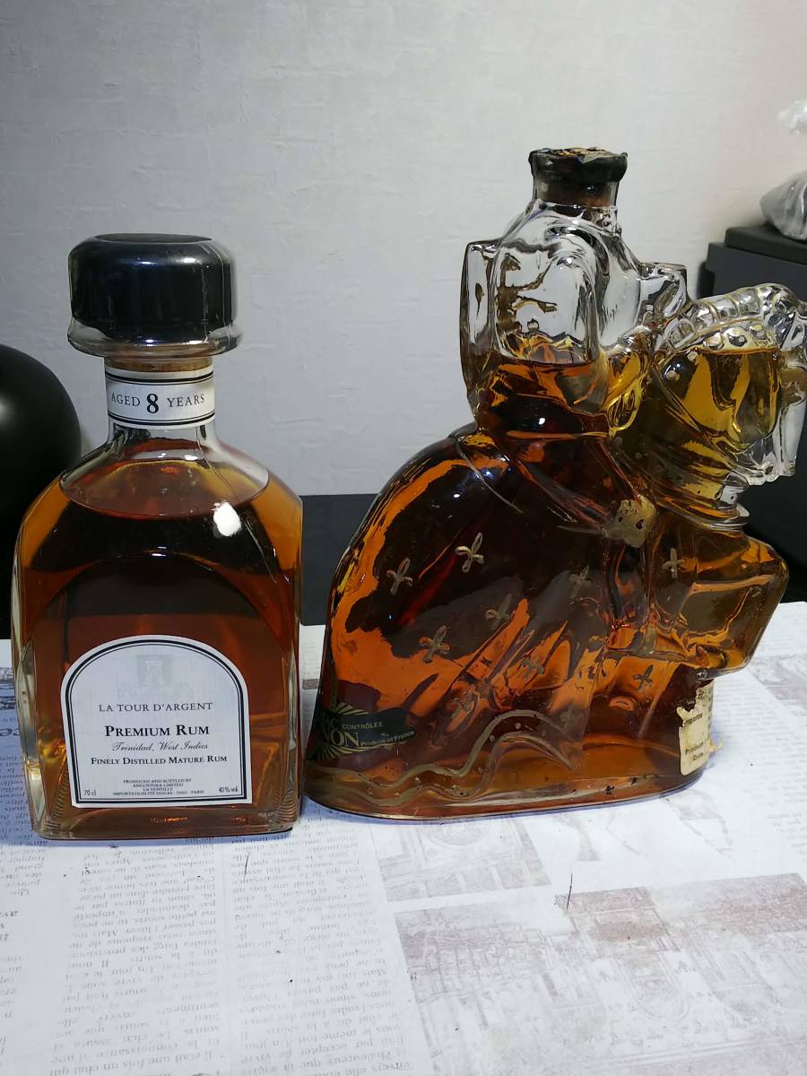 1164☆古酒 未開封 ラム スピリッツ Les Chais des Grands Armagnacs