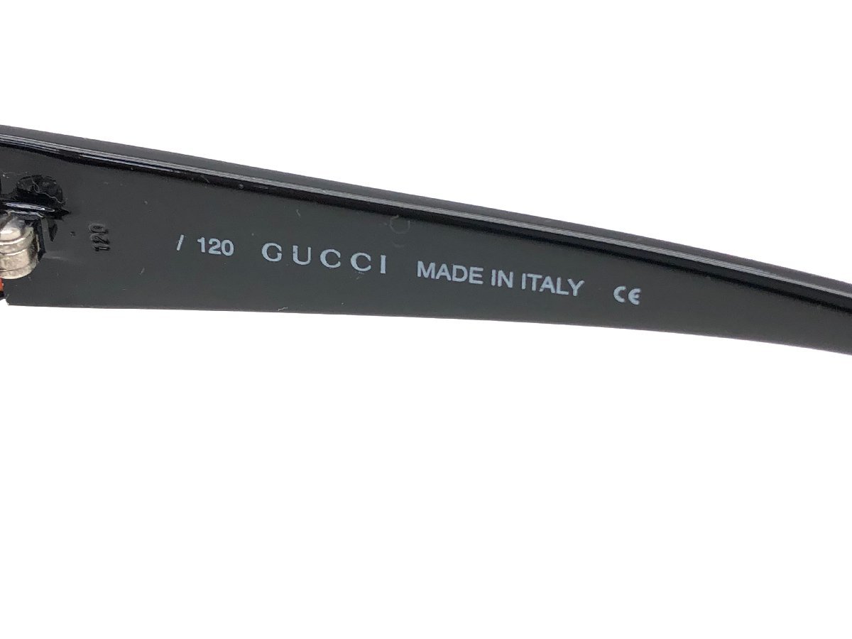 GUCCI GG 2456/S E7K サングラス 度なし ブラウン系 ケース付き 中古