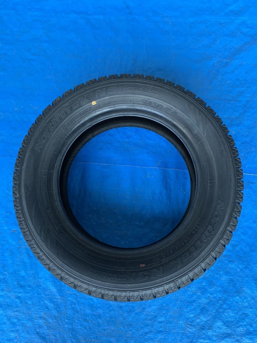 人気セール，新作登場 中古スタッドレス AUTOBACS N3i 冬タイヤ4本セット　175/65R14 82Q バリ溝