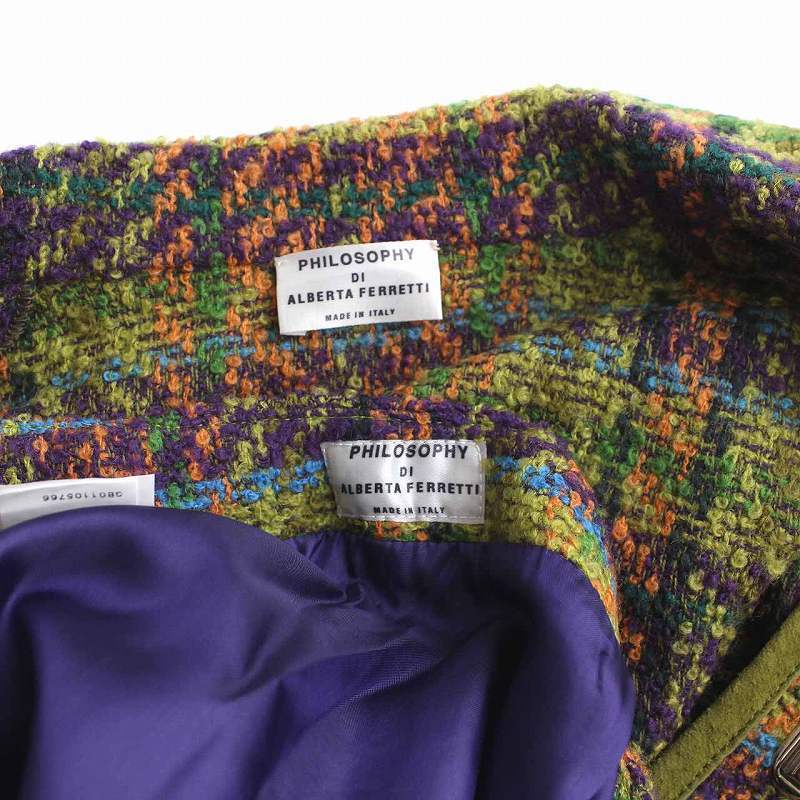 レディース PHILOSOPHY di A FERRETTI ツイードジャケット
