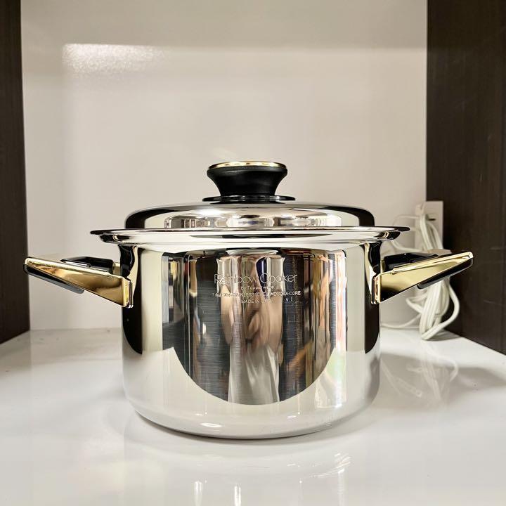 o6183) タッパーウェア レインボークッカー 19cm 寸胴鍋