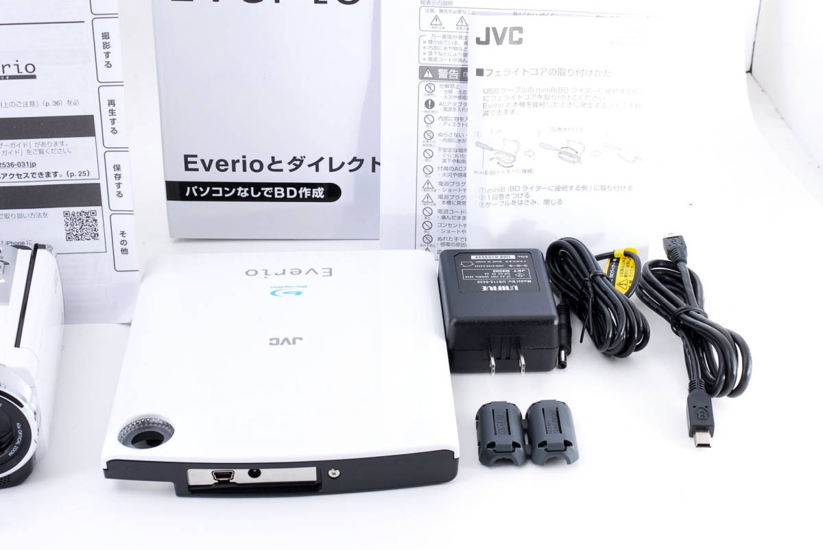 極美品 JVC ビクター エブリオ ビデオカメラ G2-E600-D ハイビジョン