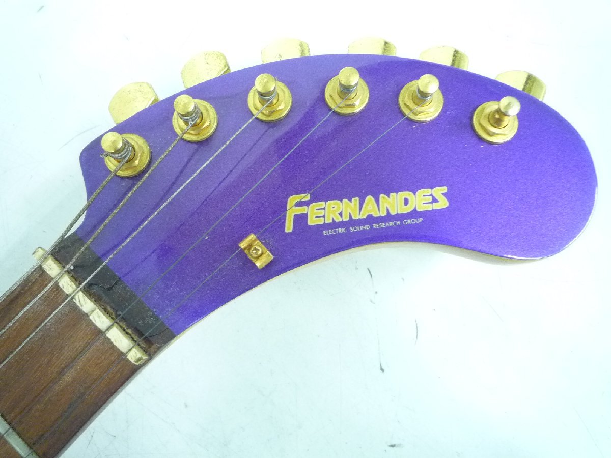 エレキギター ジャンク Fernandes ZO-3 ぞうさん GOLDパーツ ソフト