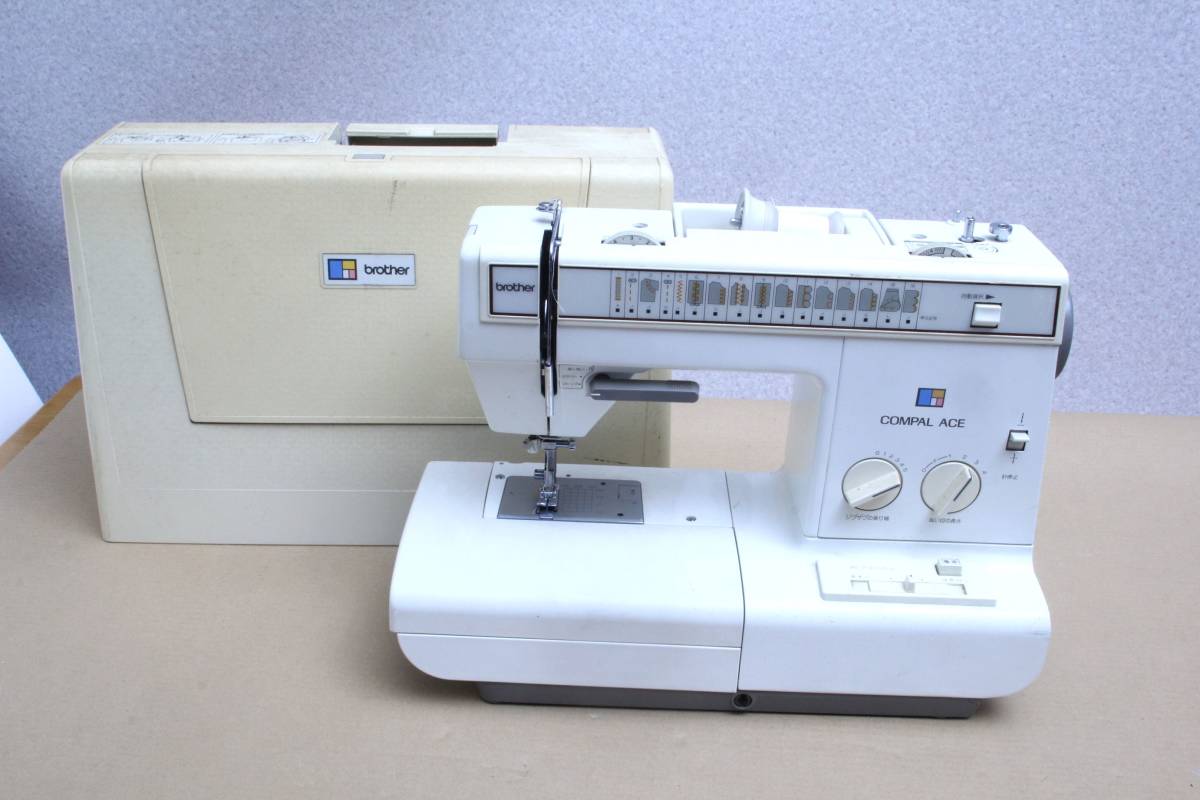 動作OK】 brother ブラザー 電子ミシン コンパルエース ZZ3-B770 