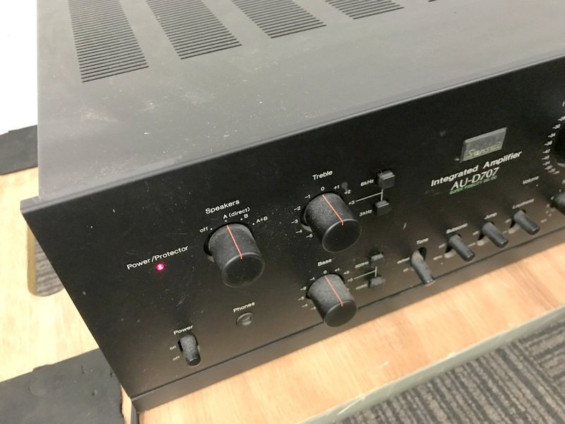 ジャンク品】SANSUI AU-D707 プリメインアンプ サンスイ S0873 SANSUI