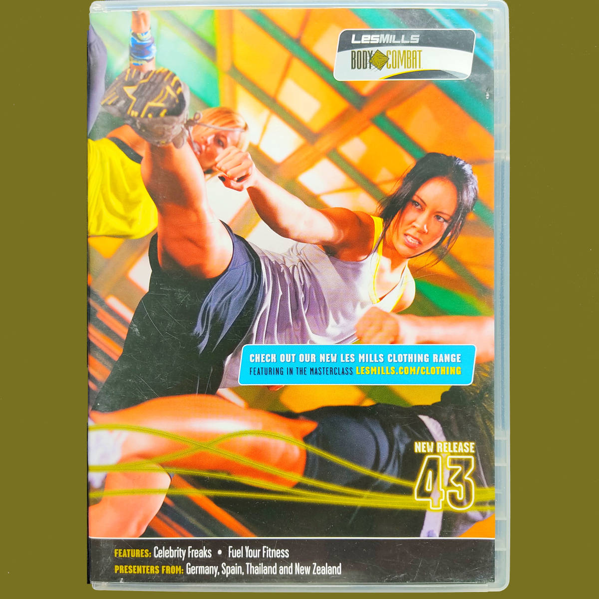 ボディコンバット DVD レスミルズ BODYCOMBAT CD LESMILLS : - 再生