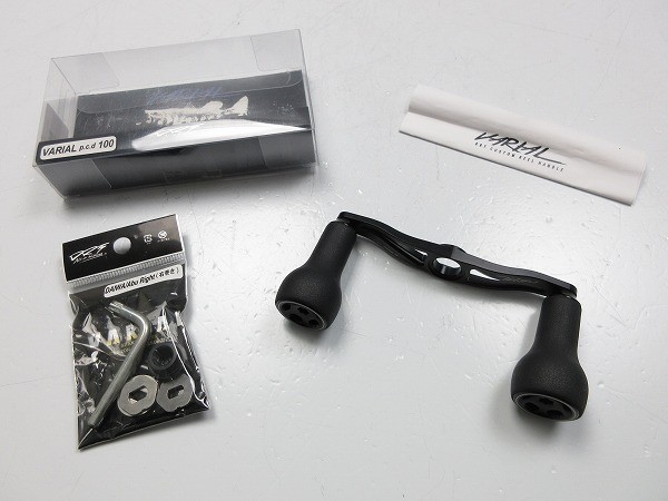 DRT VARIAL p.c.d 100 Black バリアルハンドル ダイワ 右巻き ／管理