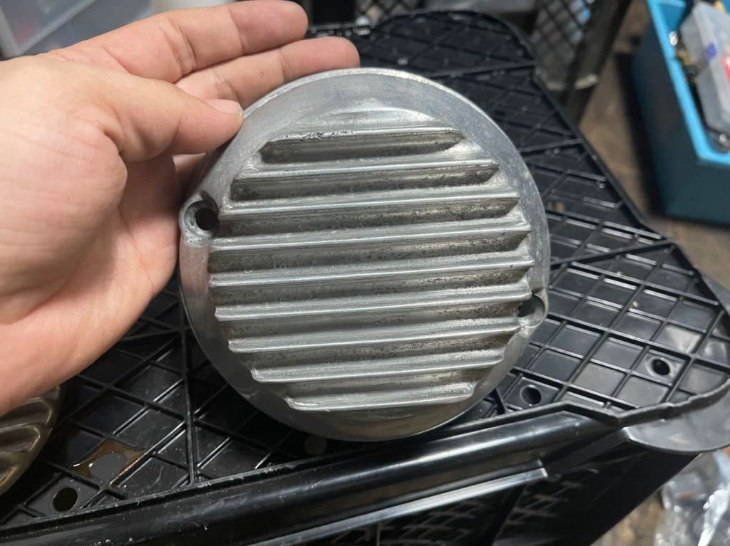 CB400F 0 1 ポイントカバー、ジェネレーターカバーセット BEET製 純正