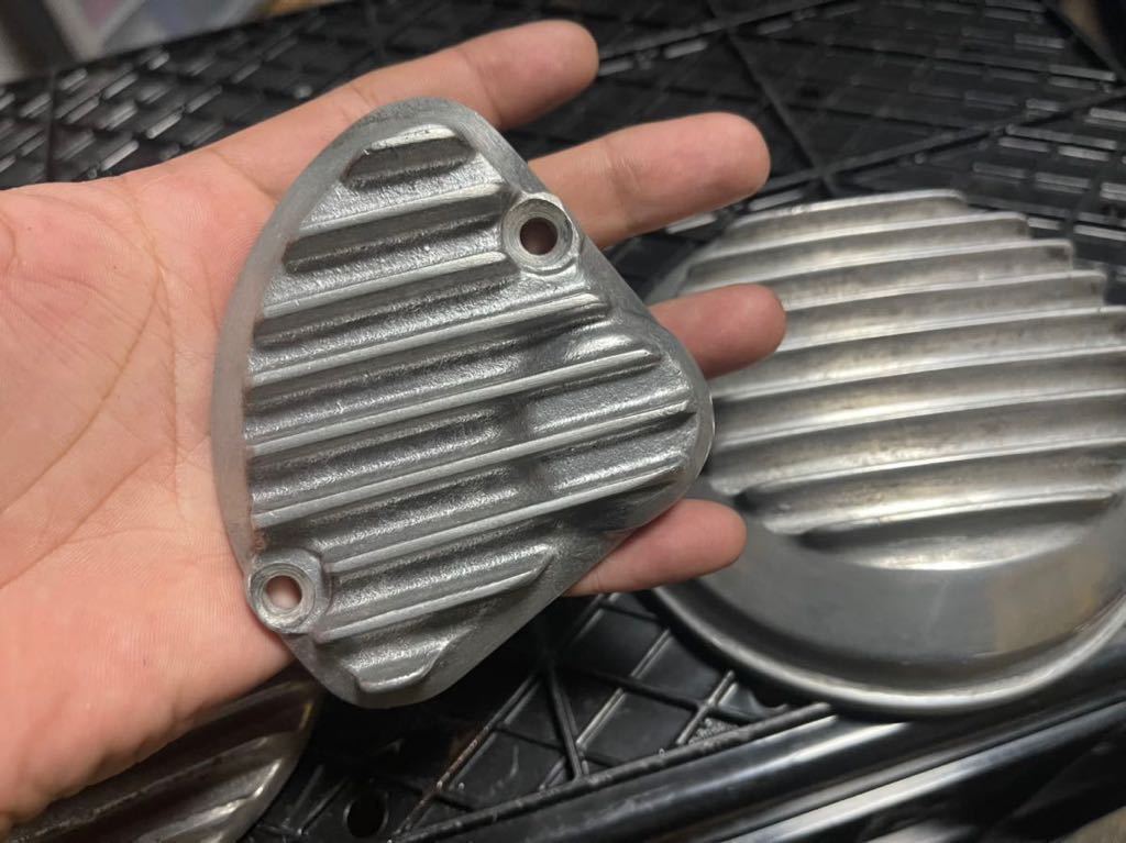 CB400F 0 1 ポイントカバー、ジェネレーターカバーセット BEET製 純正