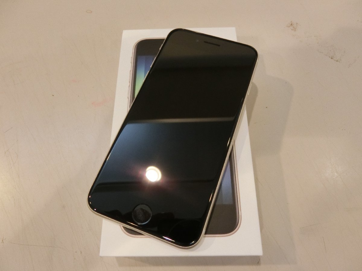 SIMフリー☆iPhoneSE 3 128GB スターライト 超美品☆ SIMフリー]Apple