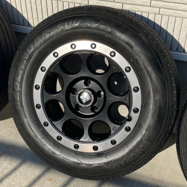 デリカD5 タイヤホイール4本セット ヨコハマジオランダーSUV MLJ