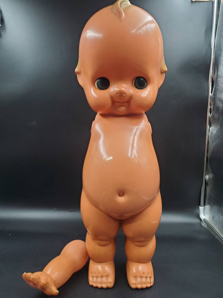 セルロイド　キューピー人形　★ 昭和初期 1030-203□当時物 特大 キューピー 約58cm セルロイド キューピー人形