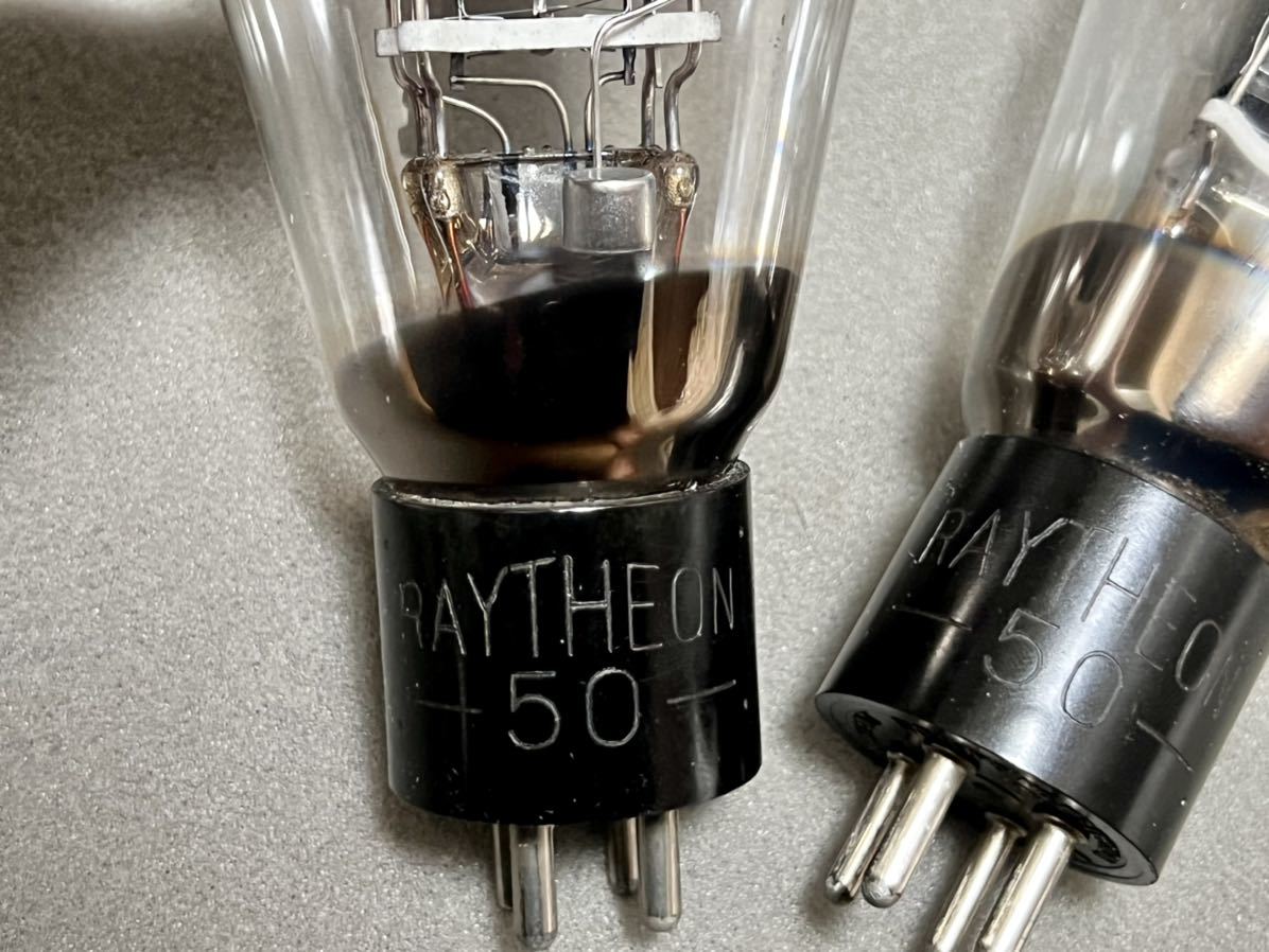 RAYTHEON CK507AX 真空管　５本セット RAYTHEON 50 真空管 ! 動作品！安心に使える！良品！2本 真空管 Yahoo