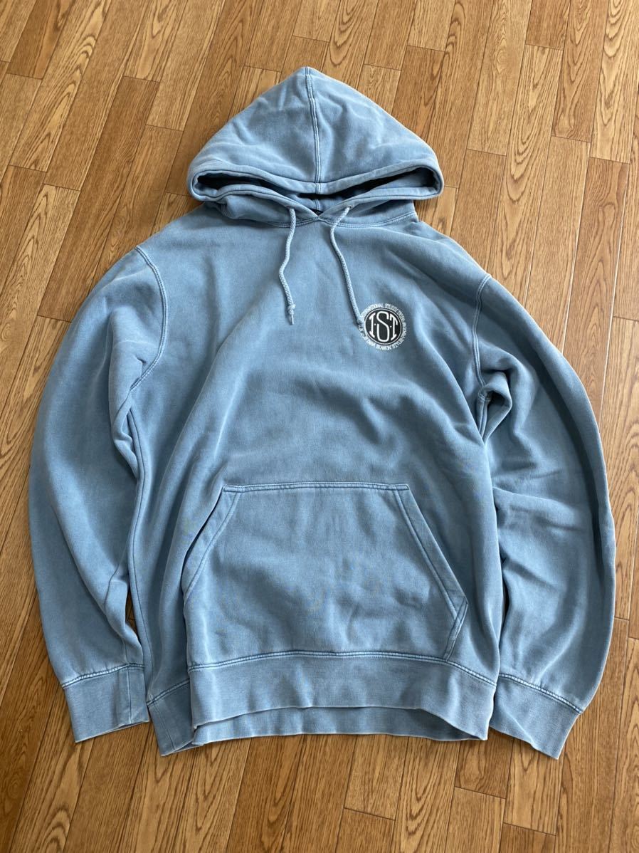 STUSSY プルオーバーパーカー Skateman Pigment Dyed M ステューシー 