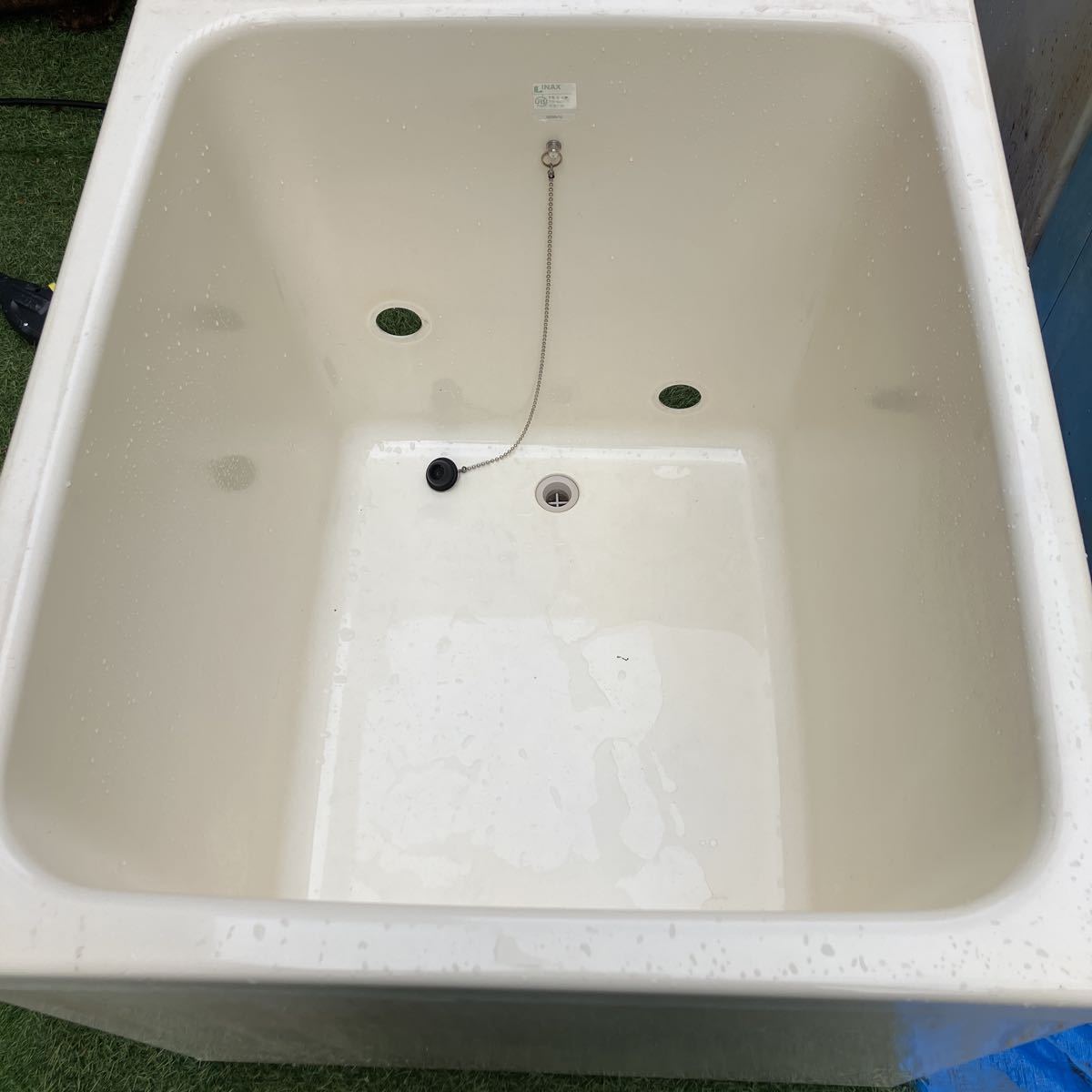 中古浴槽 バスタブ 風呂桶 農業用 雨水貯水 DIY 4455番 工具、DIY用品