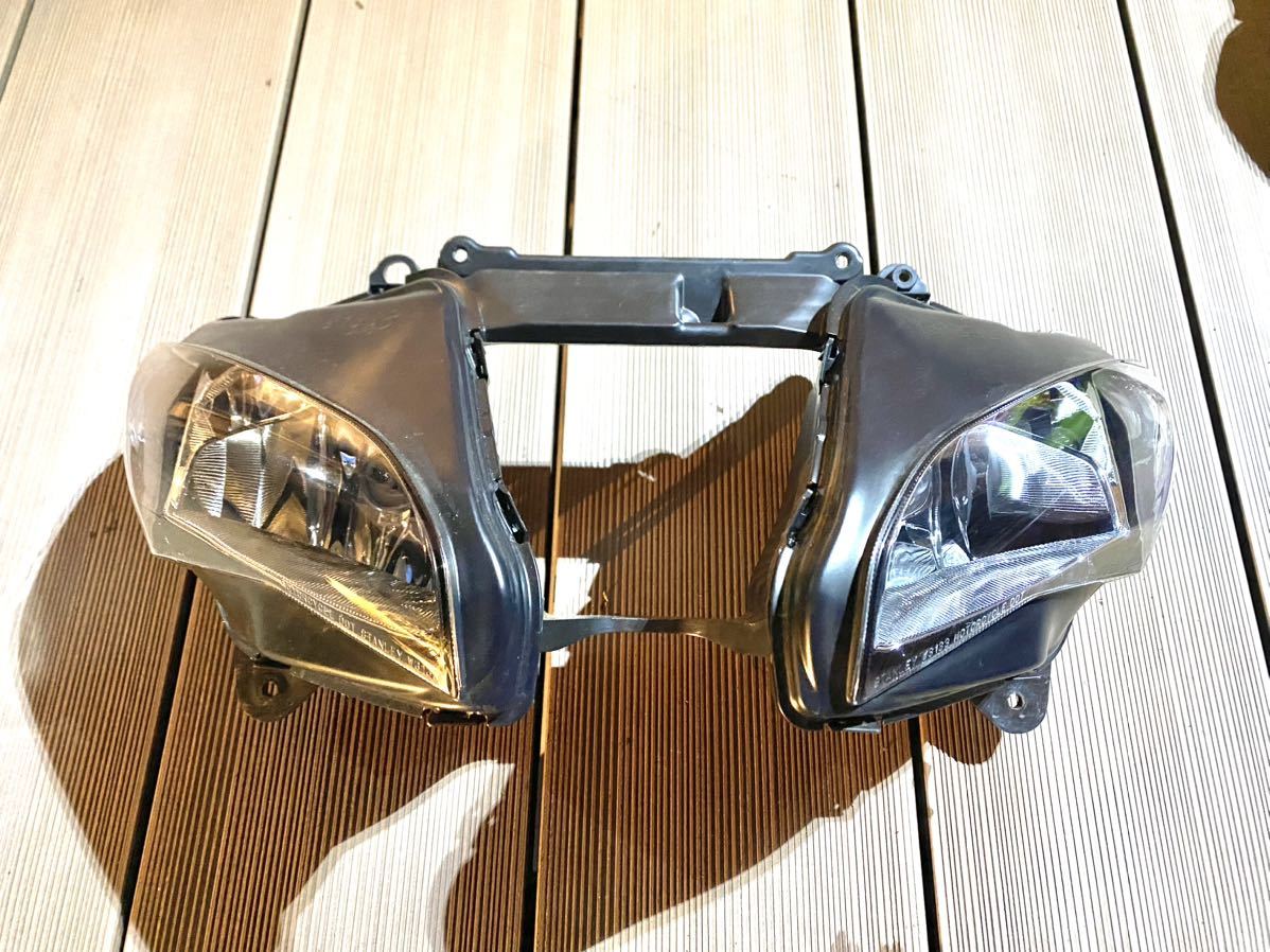 ZX-10R純正ヘッドライト_ヘッドランプ_レンズ割れ無しZX10R_16-20年