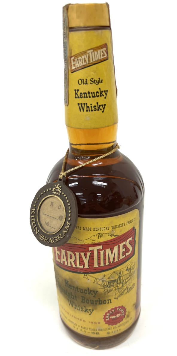 未開栓 EARLY TIMES アーリータイムズ イエローラベル 760ml 41度 
