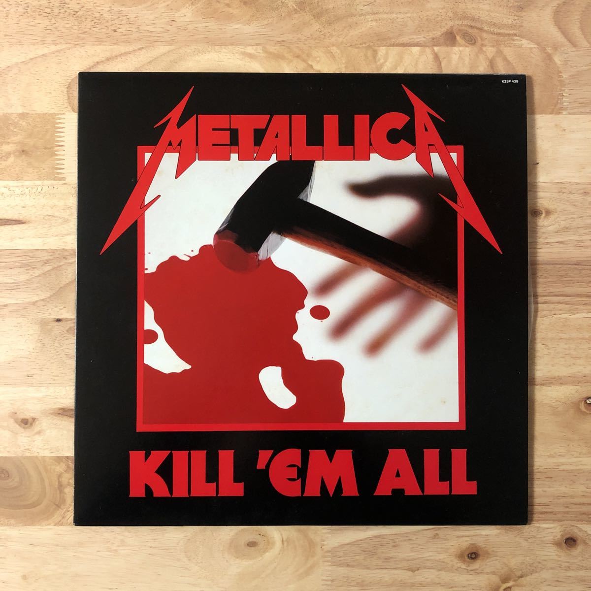LP METALLICA メタリカ/KILL 'EM ALL 血染めの鉄槌[国内初版盤:'84年