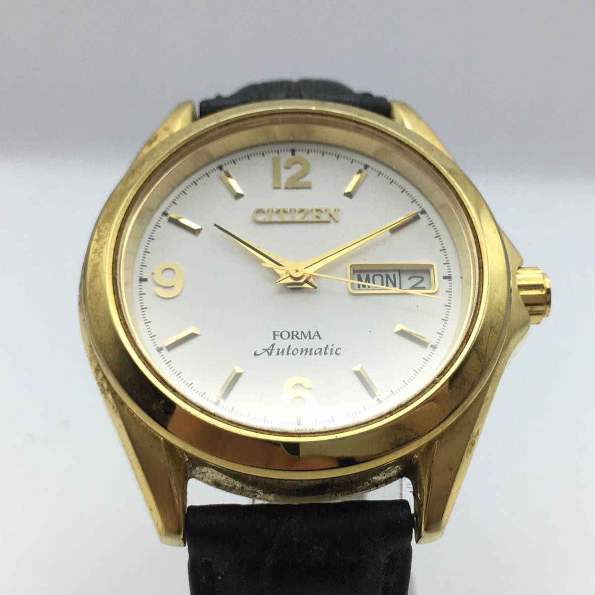 TB-33 CITIZEN/シチズン FORMA 3針 Day-Date デイデイト メンズ 自動 