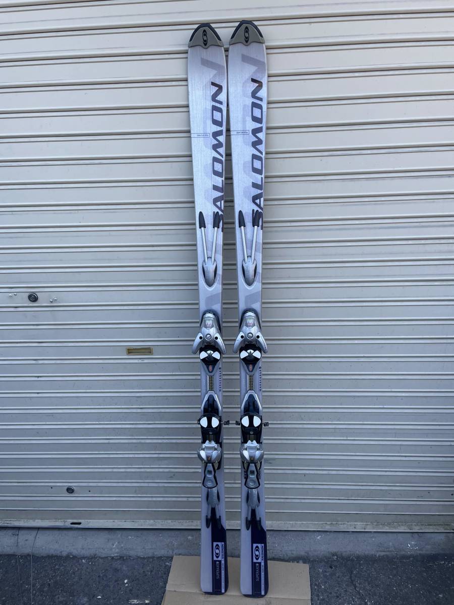 Salomon スキー 板 SUPERAXE9 カービングスキー 169cm 調整ビン付き