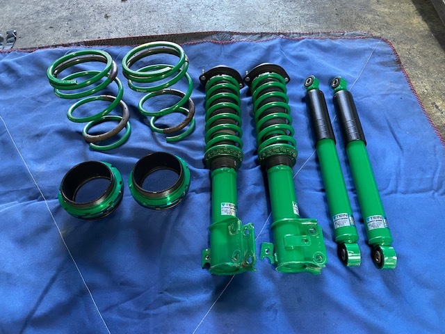 テイン TEIN QNC21 bB 車高調 QNC20 Yahoo!オークション - バネ式 