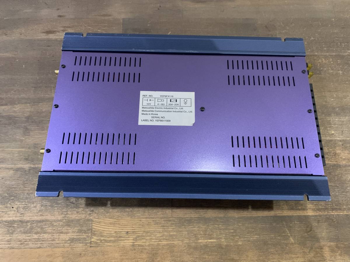 パナソニック パワーアンプ CY-M9054D Yahoo!オークション - 4⁄3⁄2