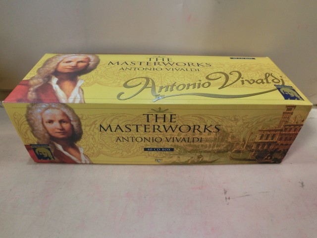 vase découpage Antonio Master - Wilwood Vivaldi, disque Christine