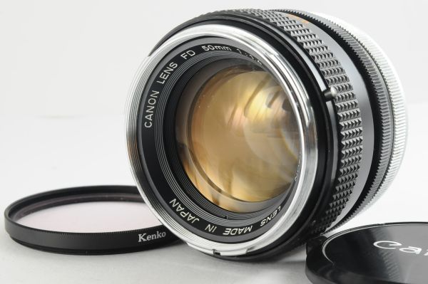 ☆美品☆CANON キャノン LENS FD 50mm F1.4 清潔感ある綺麗な